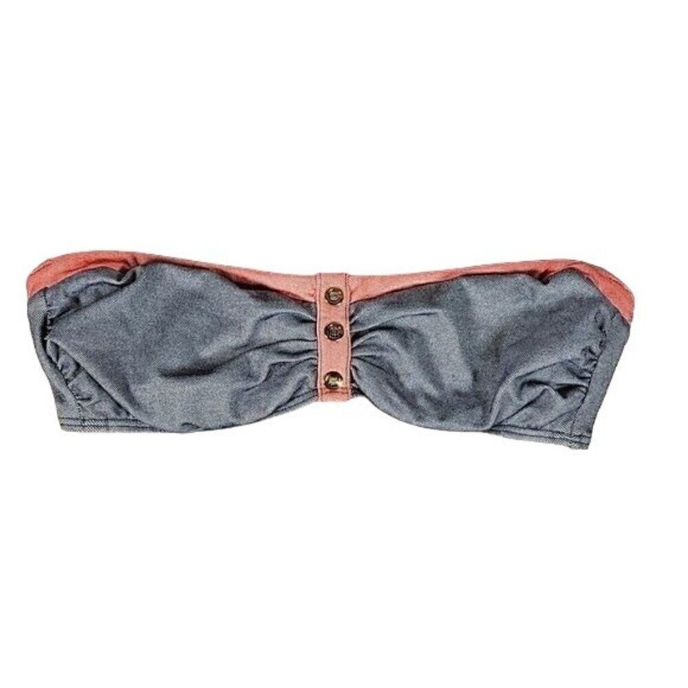 Tommy Hilfiger Bandeau Bikini Top Sz XS
